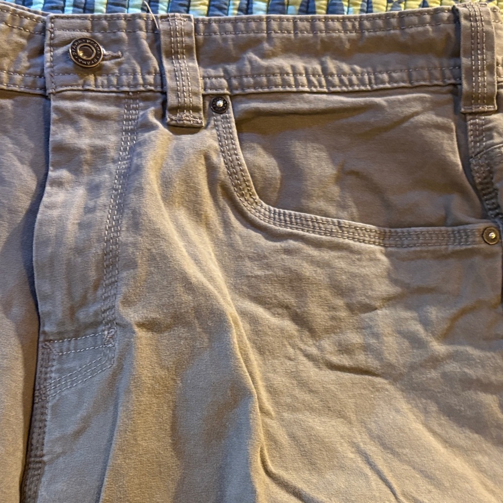 Prana Tan Utility Shorts - Picture 4 of 6